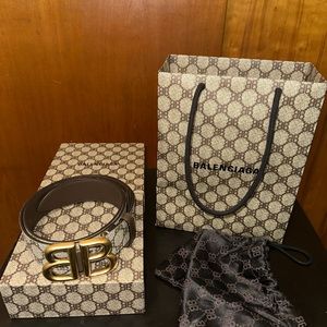 Gucci/Balenciaga Collab Belt